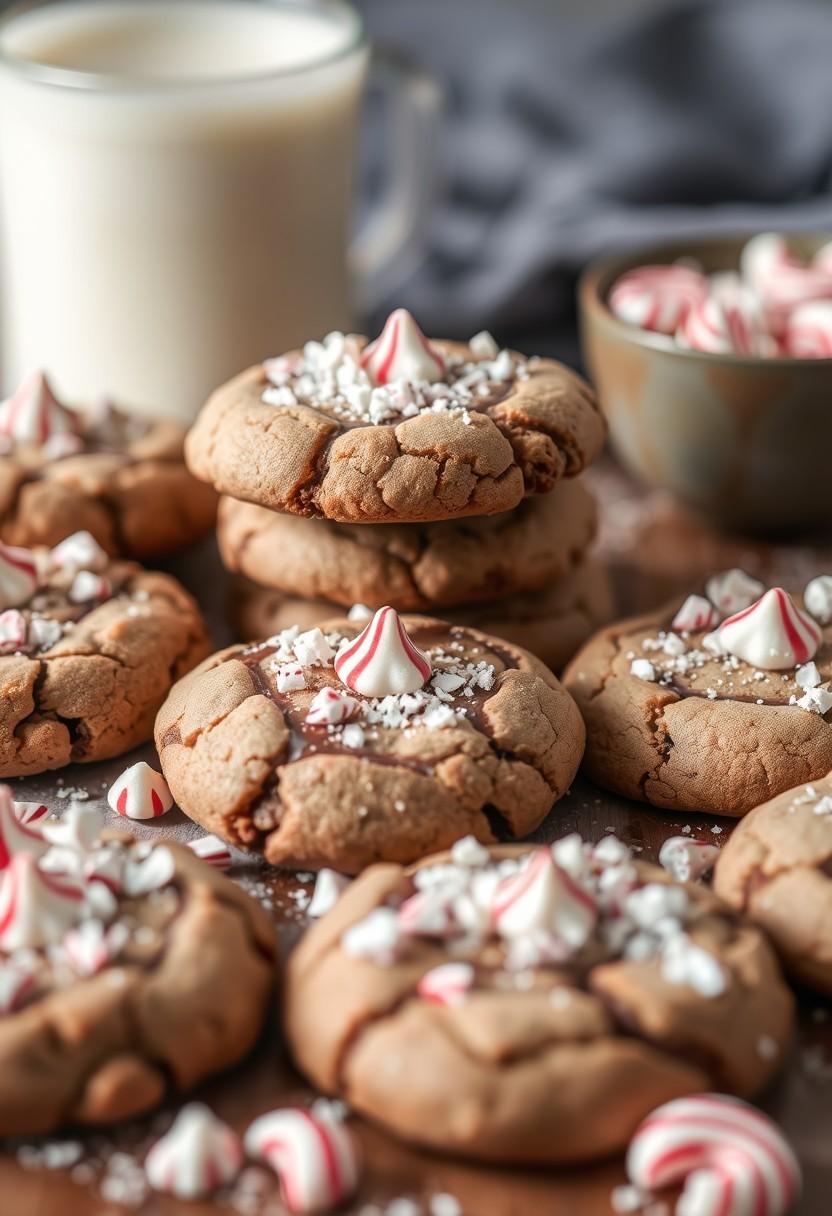 Peppermint Mocha Cookies