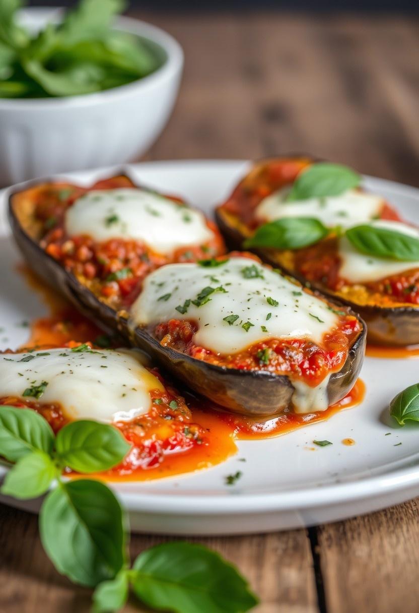 Pesto Eggplant Parmesan