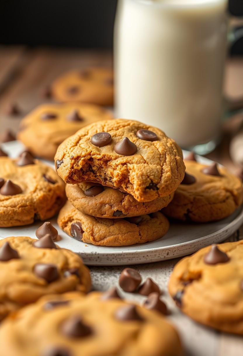 Pumpkin Chocolate Chip Cookies