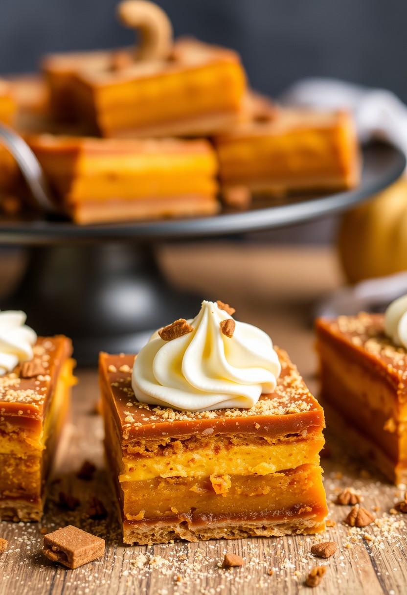 Pumpkin Pie Bars