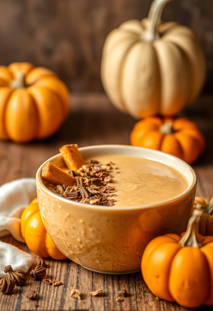 Pumpkin Pie Smoothie Bowl