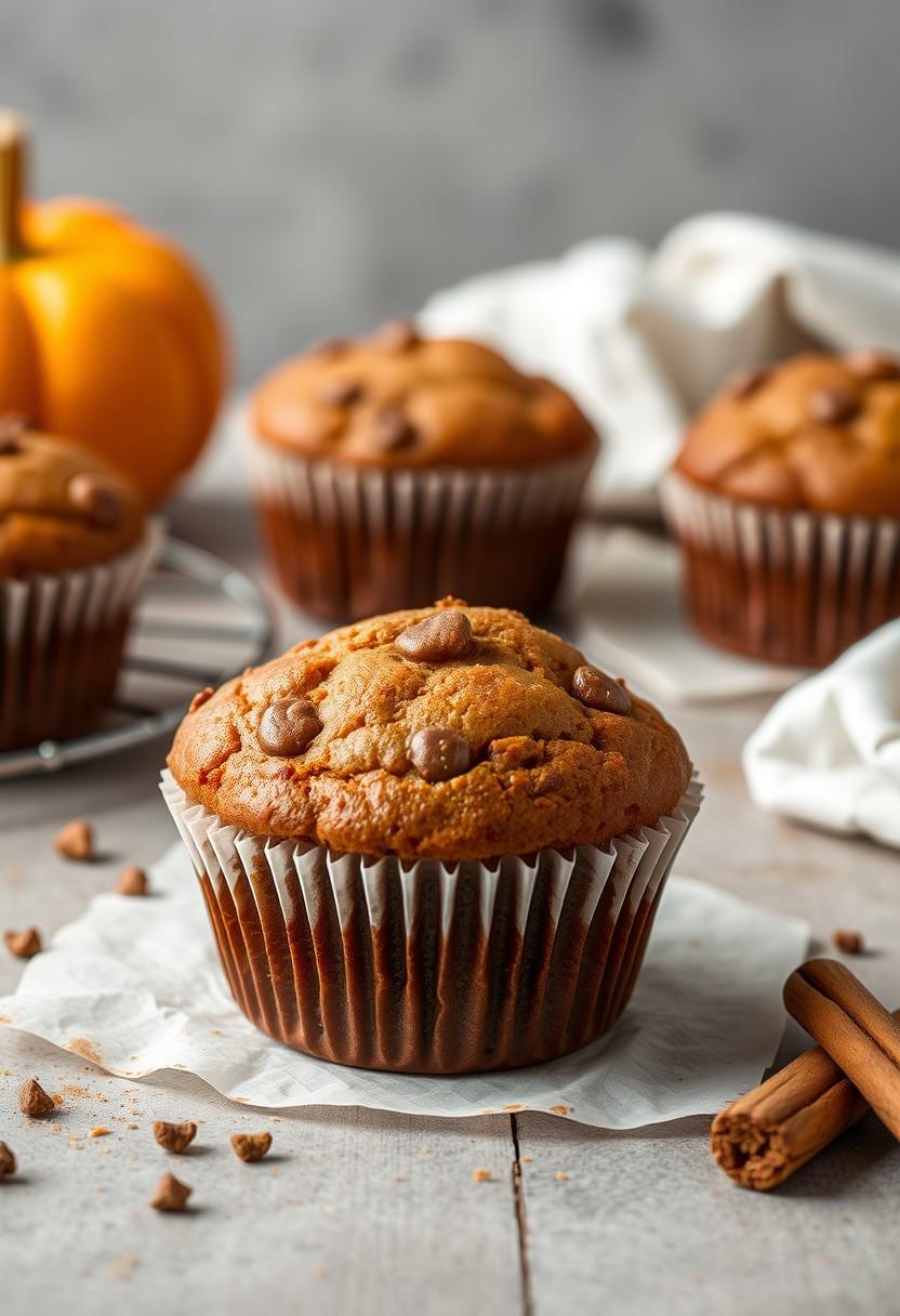 Pumpkin Spice Banana Muffins