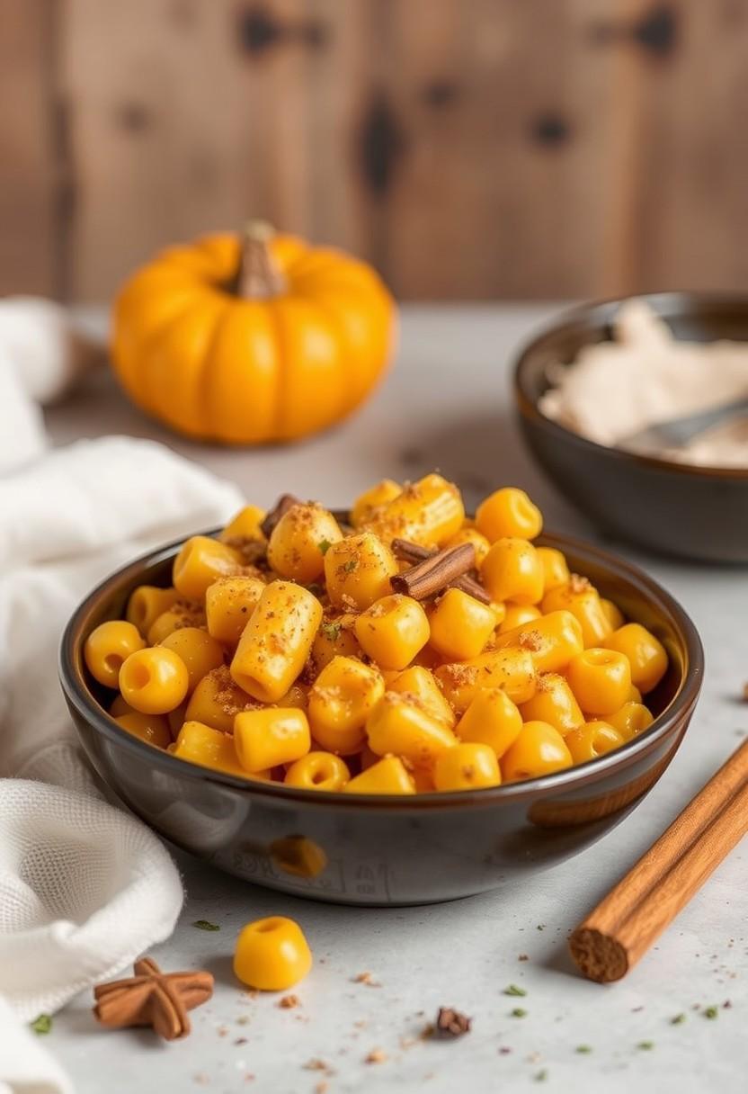 Pumpkin Spice Mac and Cheese