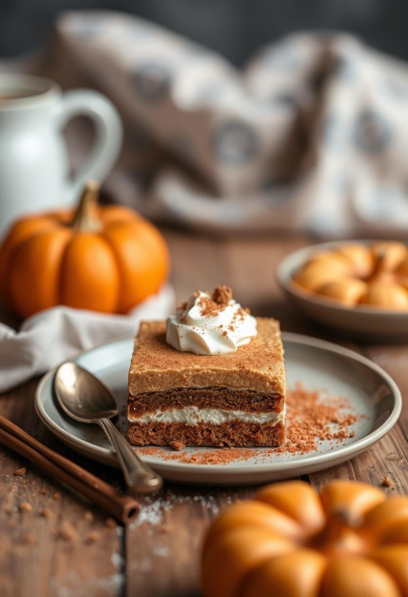 Pumpkin Spice Tiramisu