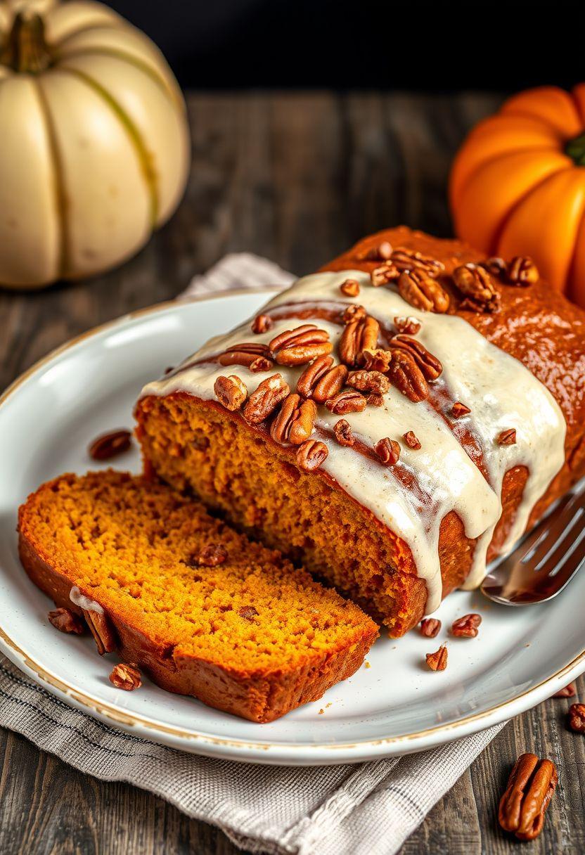 Pumpkin and Pecan Loaf