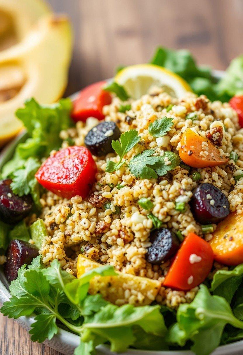 Quinoa and Roasted Vegetable Salad