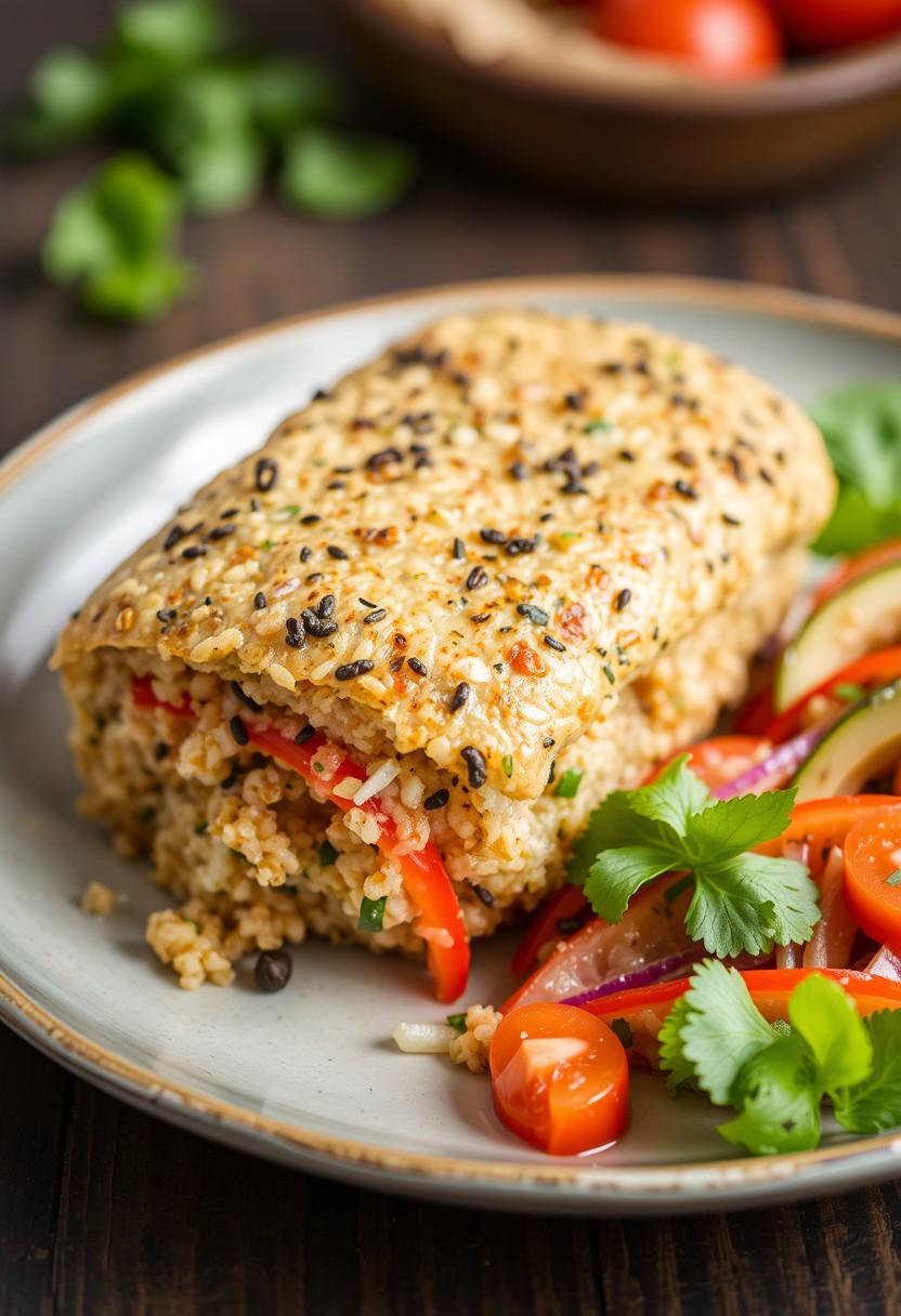 Quinoa and Vegetable Loaf