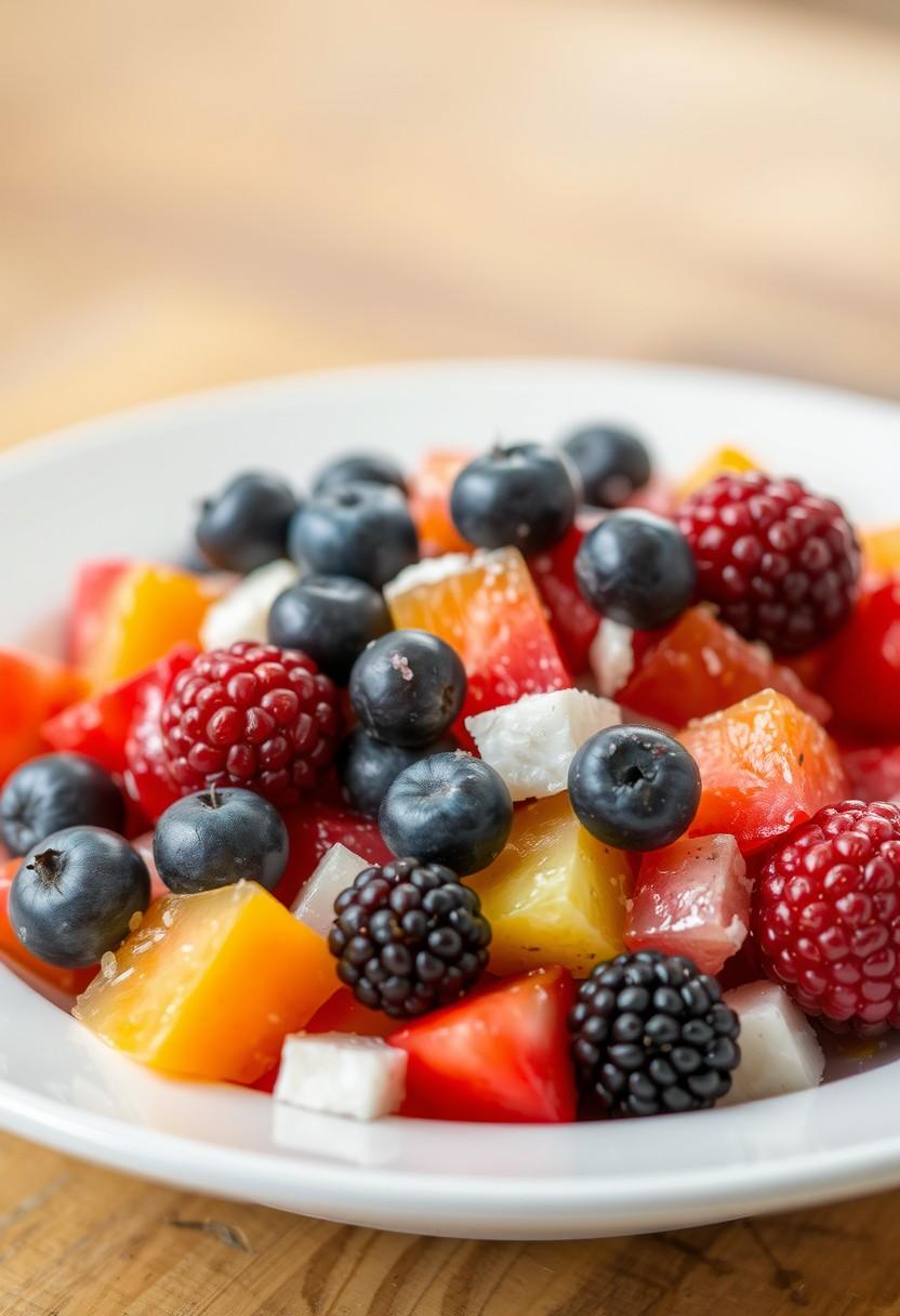 Rainbow Fruit Salad