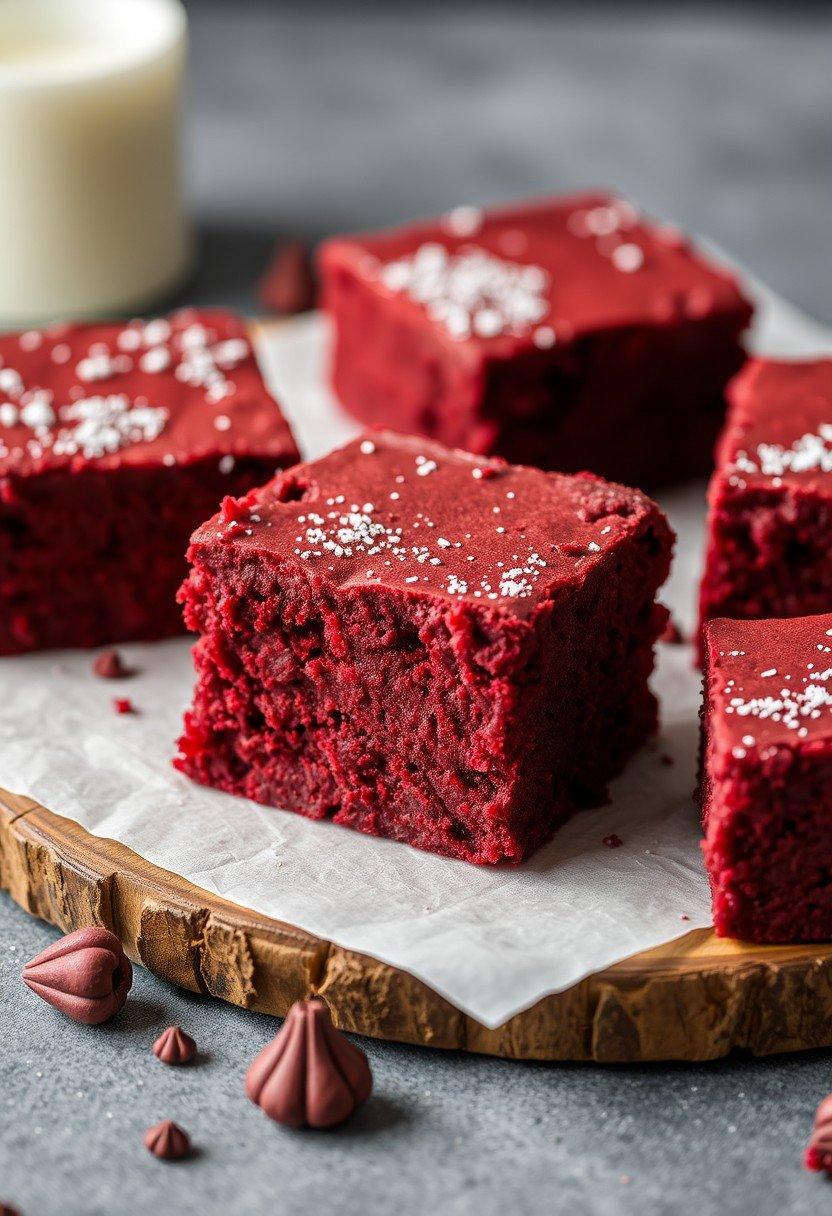 Red Velvet Brownies