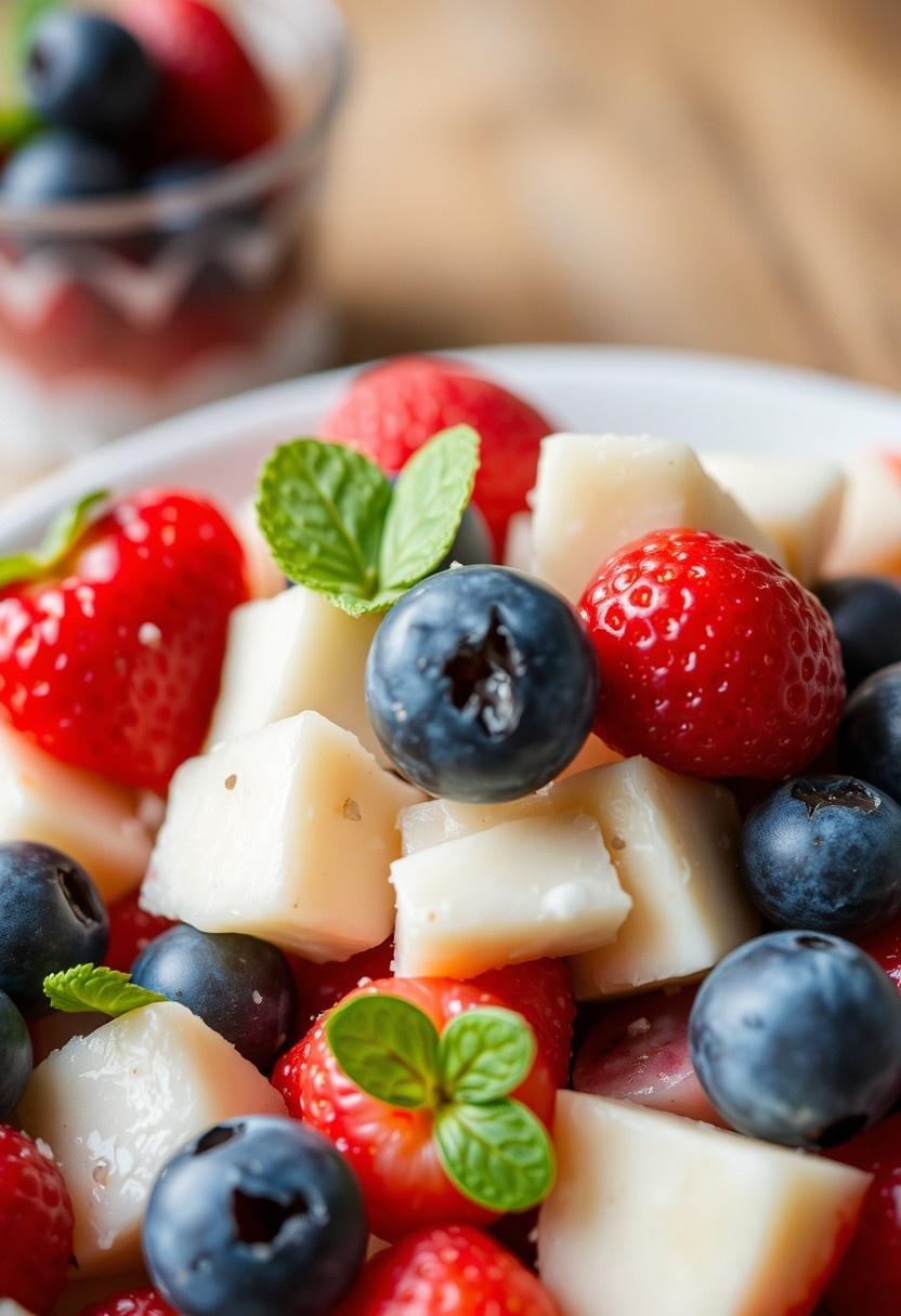 Red, White, and Blue Fruit Salad