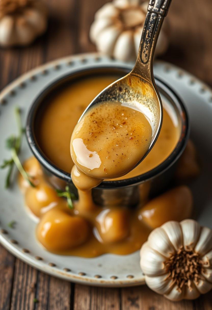 Roasted Garlic Gravy