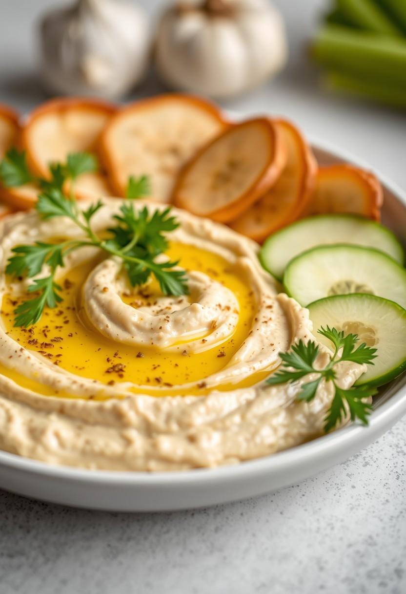 Roasted Garlic Hummus