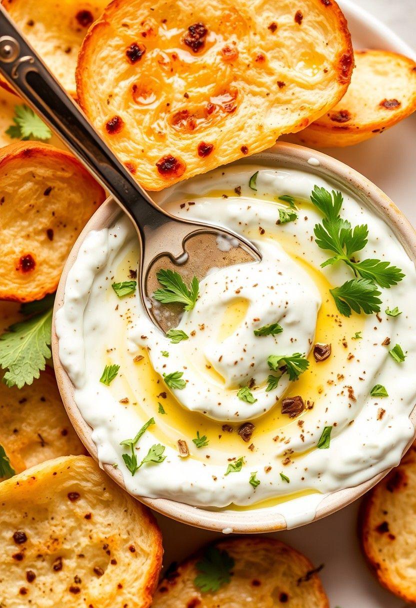 Roasted Garlic Tzatziki