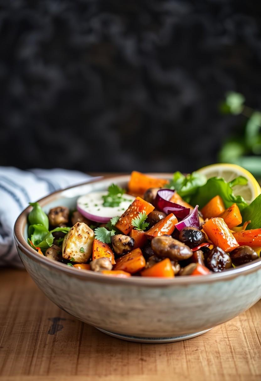 Roasted Vegetable Buddha Bowl