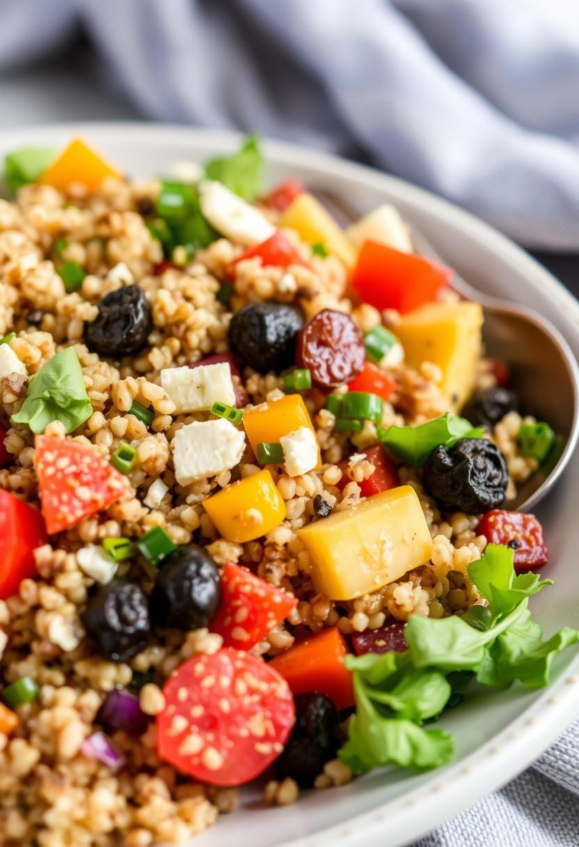 Roasted Vegetable Quinoa Salad