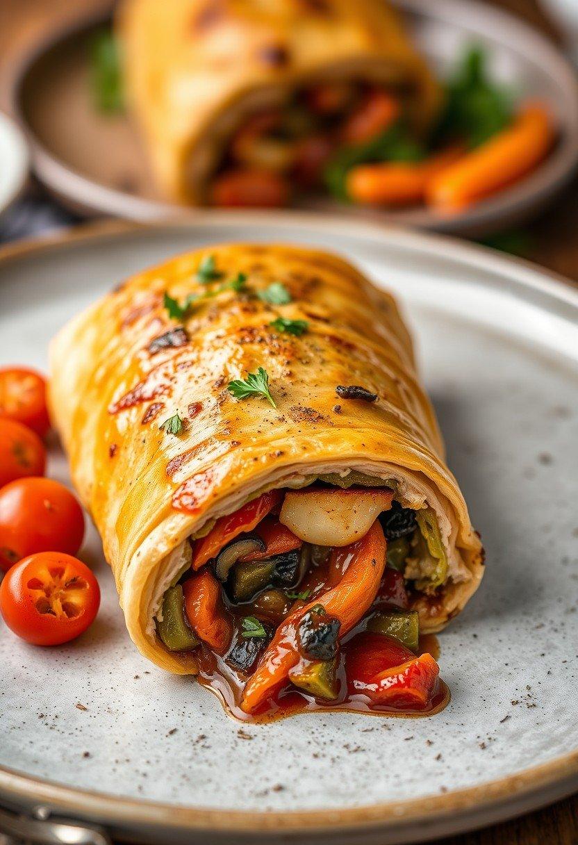 Roasted Vegetable Wellington