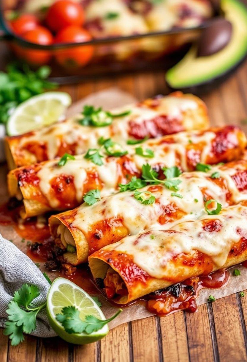 Roasted Veggie Enchiladas