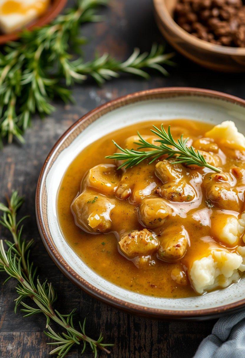 Rosemary and Thyme Gravy