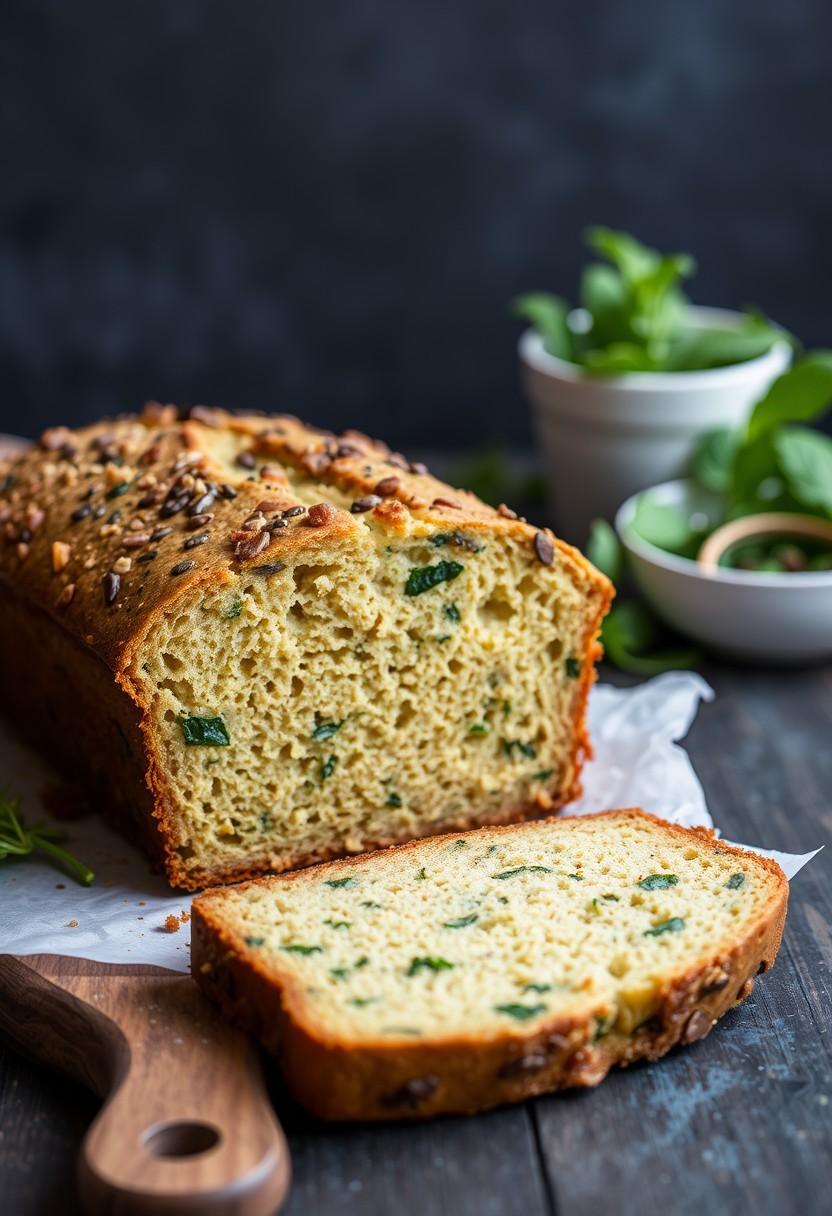 Savory Herb Zucchini Bread