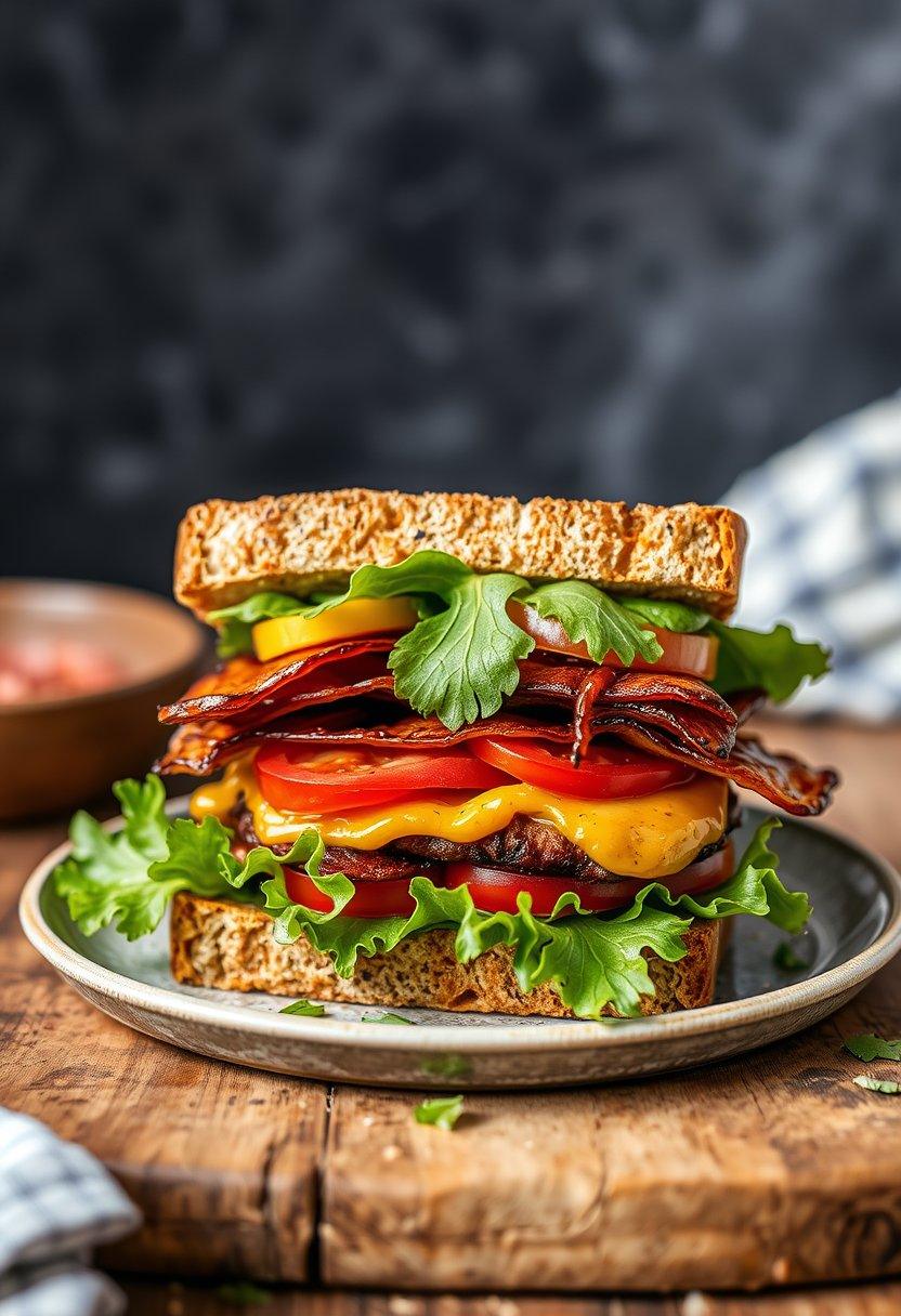 Seitan Bacon BLT