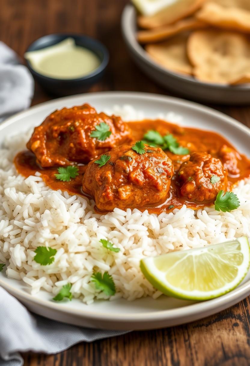 Seitan Chicken Tikka Masala