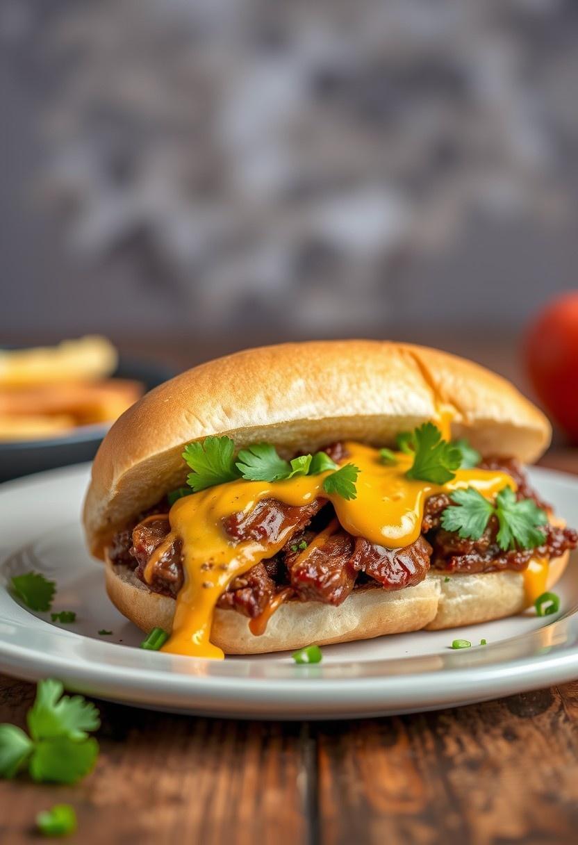 Seitan Philly Cheesesteak