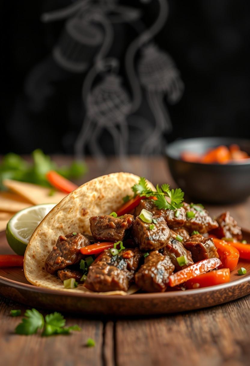 Seitan "Steak" Fajitas