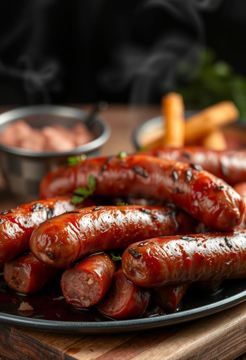 Smoky BBQ Sausages