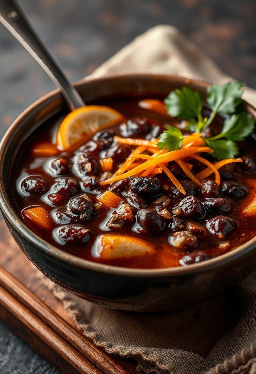 Smoky Black Bean Soup