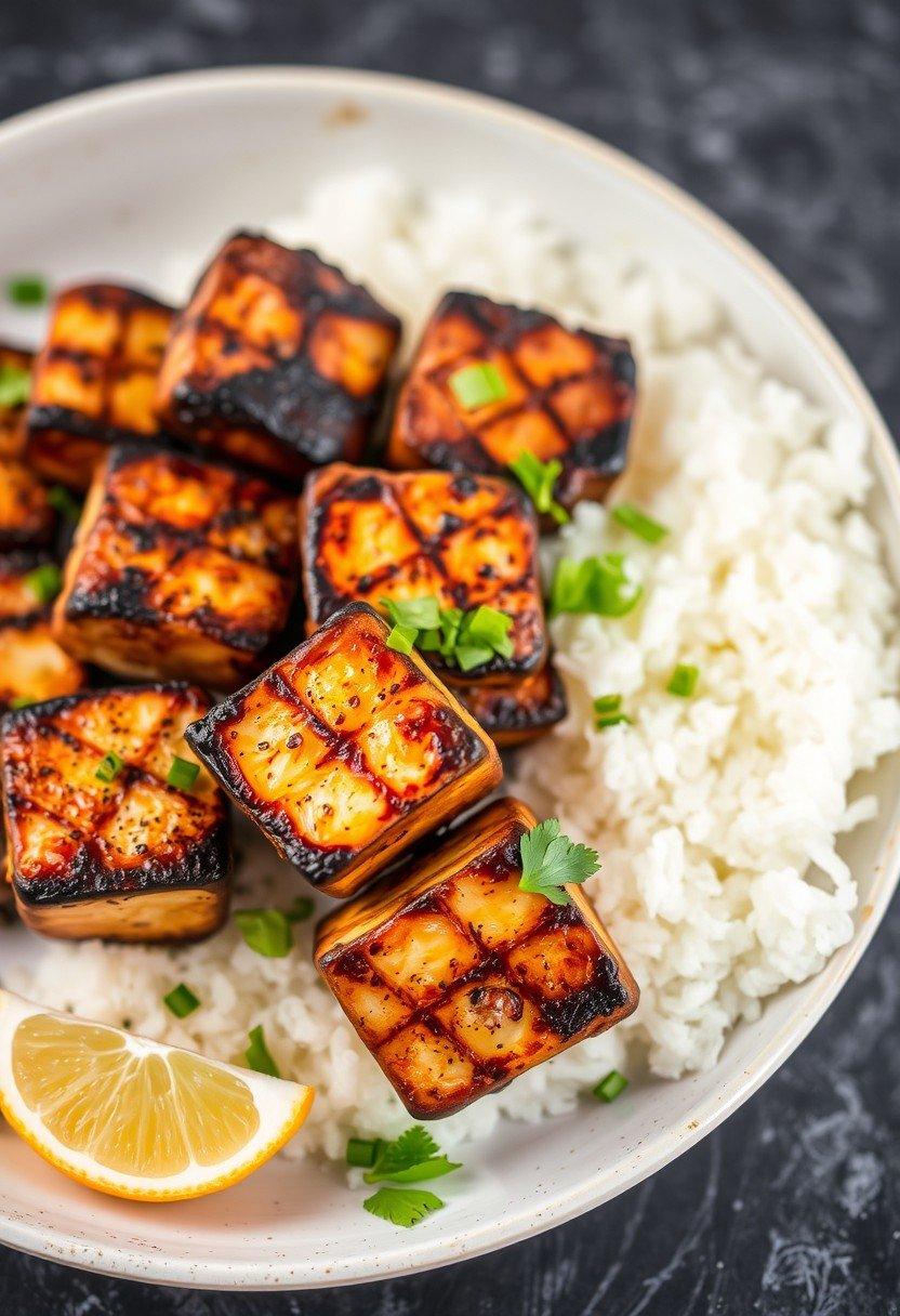 Smoky Grilled Tofu