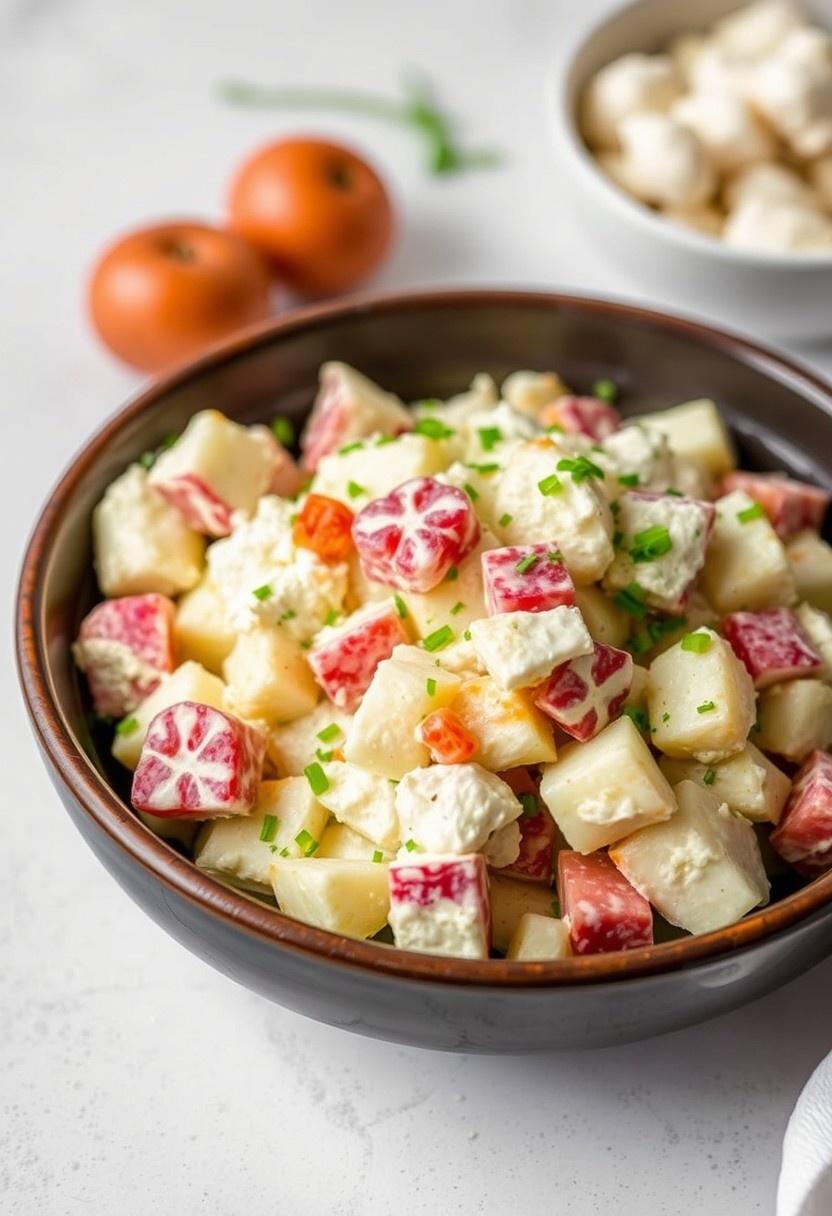 Sour Cream and Chive Potato Salad