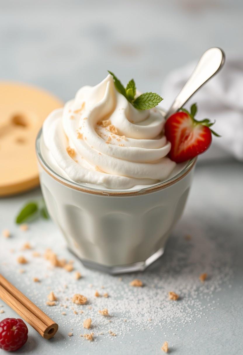 Soy Milk Whipped Cream