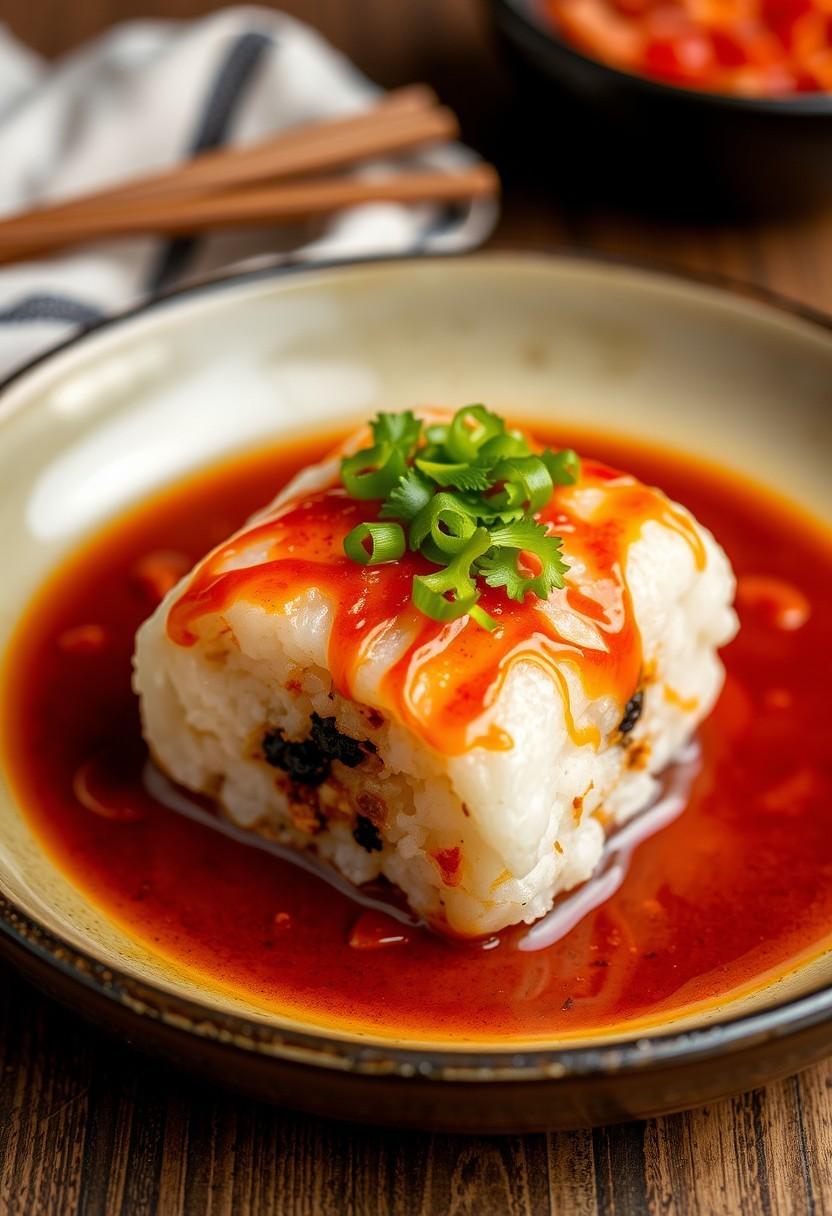 Spicy Kimchi Onigiri