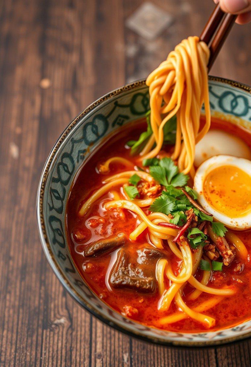 Spicy Korean-Inspired Ramen