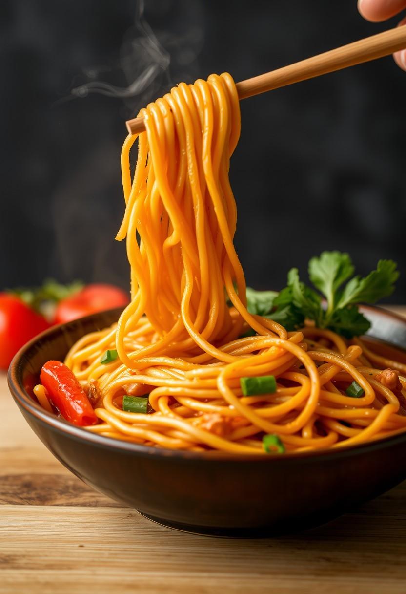 . Spicy Peanut Noodles