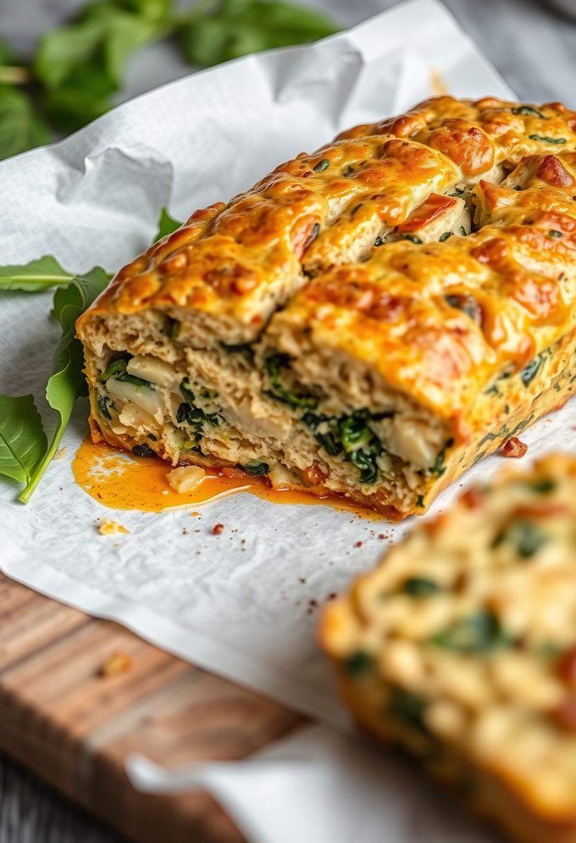 Spinach and Artichoke Loaf