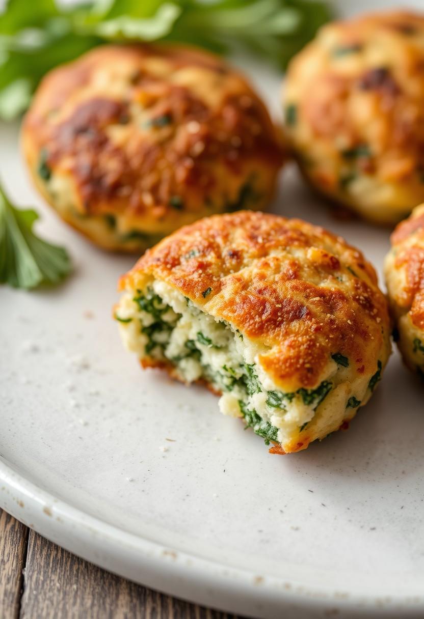 Spinach and Potato Croquettes