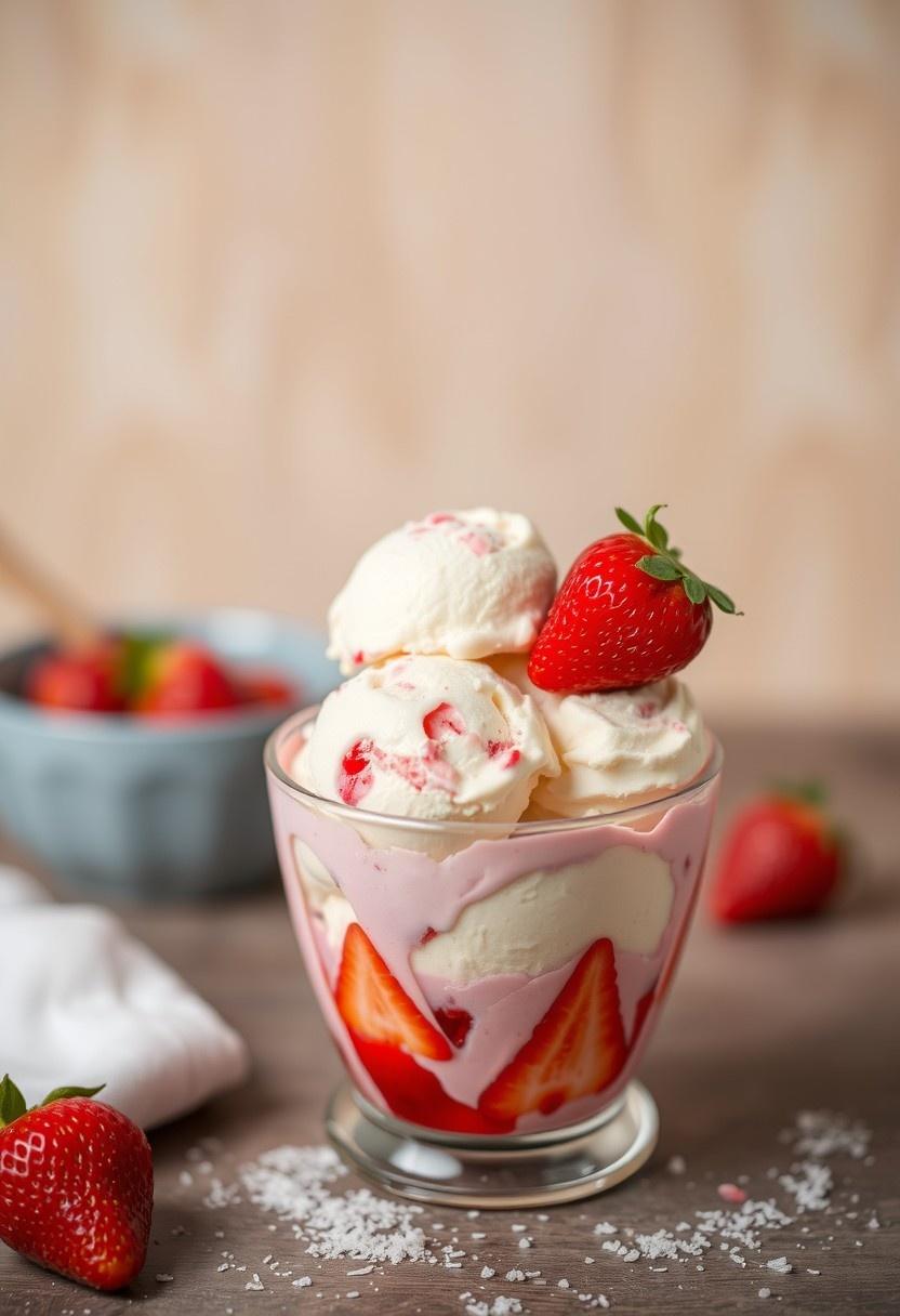 Strawberry Cheesecake Ice Cream