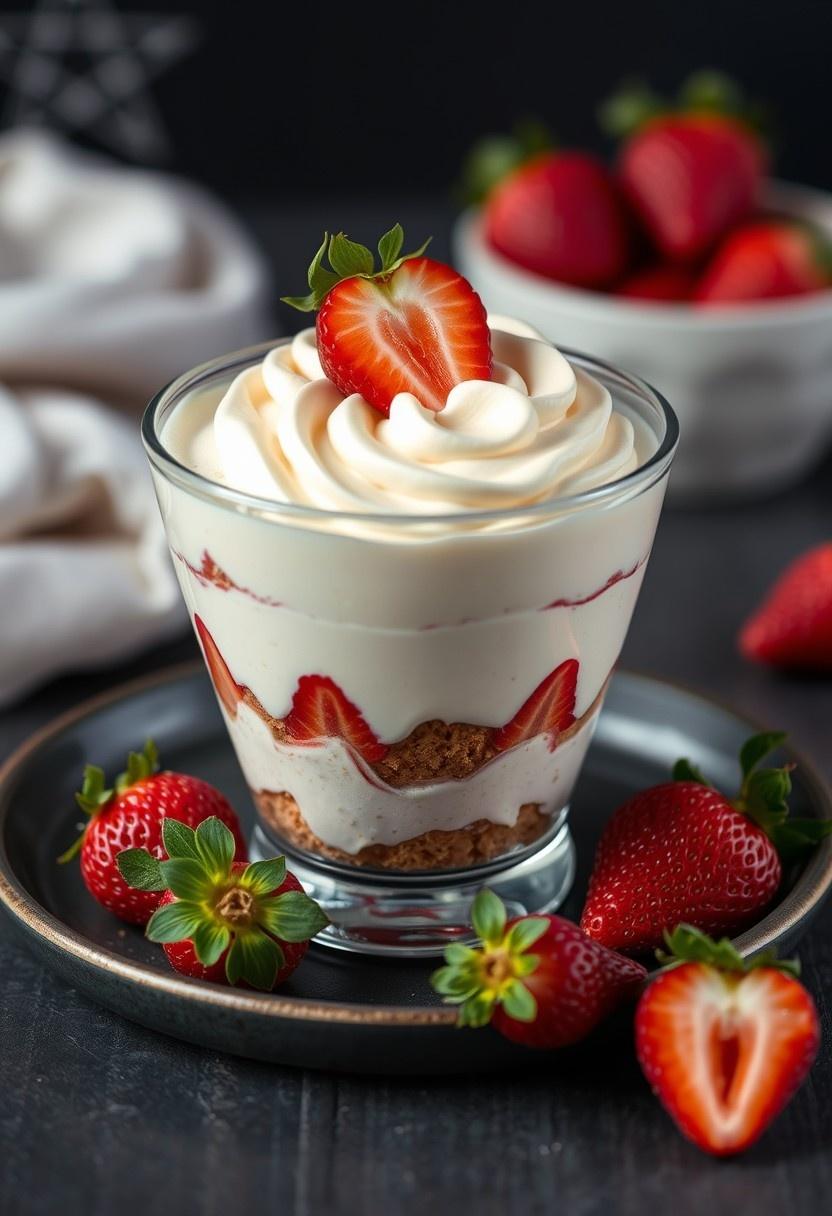 Strawberry Cheesecake Tiramisu