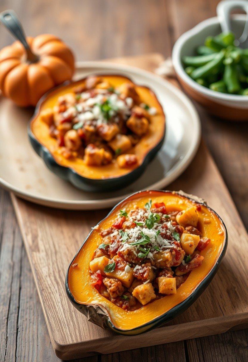 Stuffed Butternut Squash