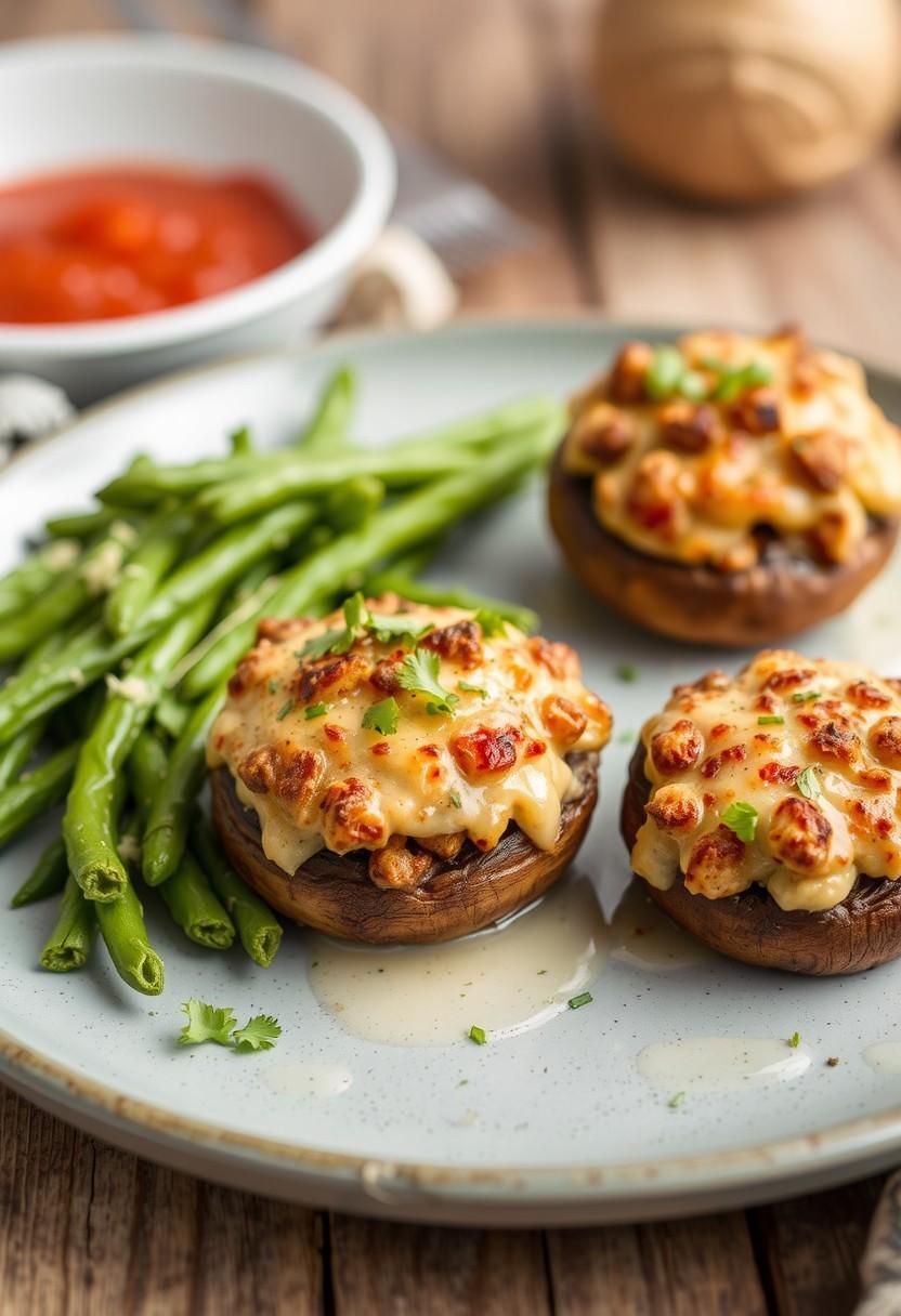 Stuffed Portobello Mushrooms