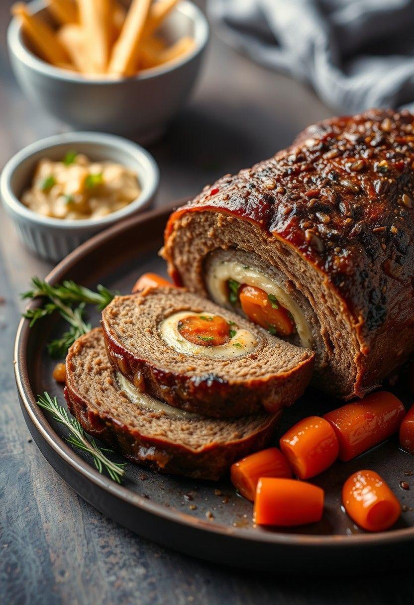 Stuffed Seitan Roast