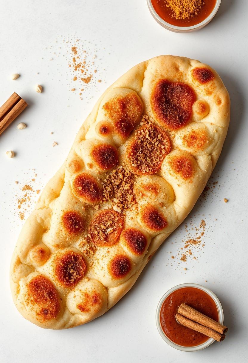 Sweet Cinnamon Sugar Naan