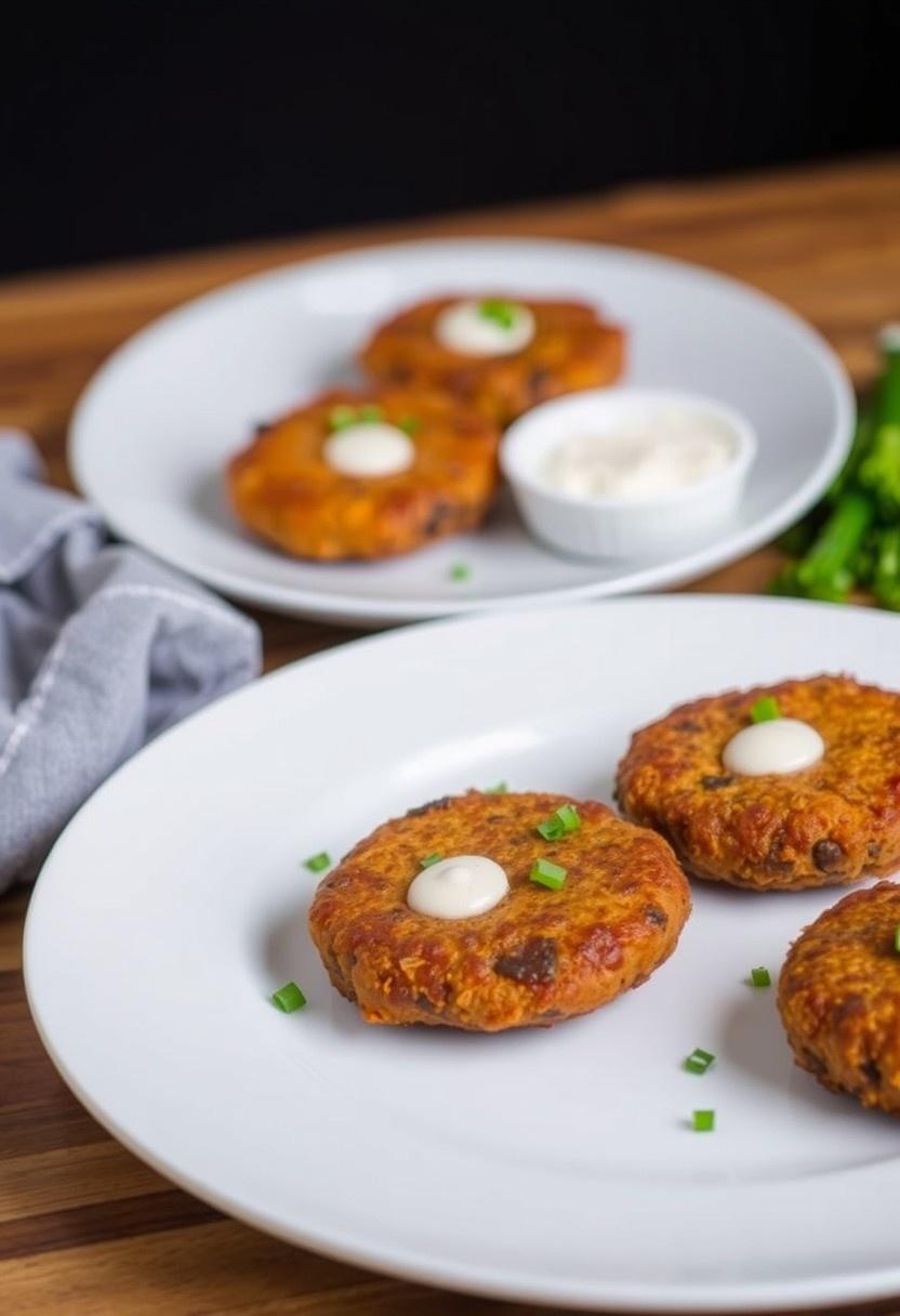 Sweet Potato and Black Bean Croquettes