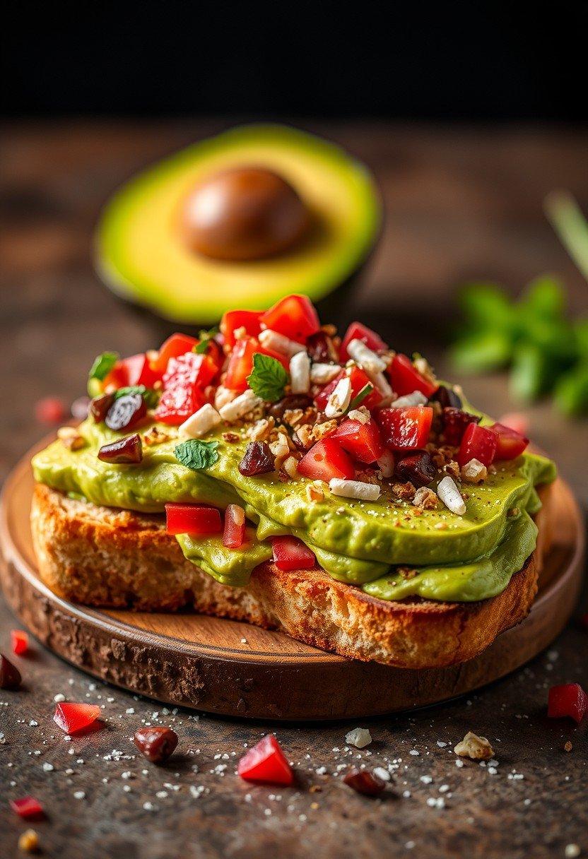 Sweet and Savory Avocado Toast Sandwich