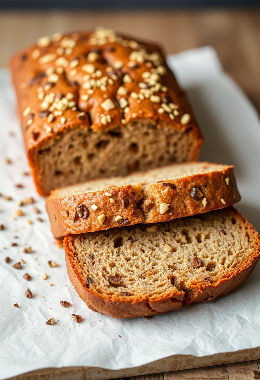 . Tahini Banana Bread