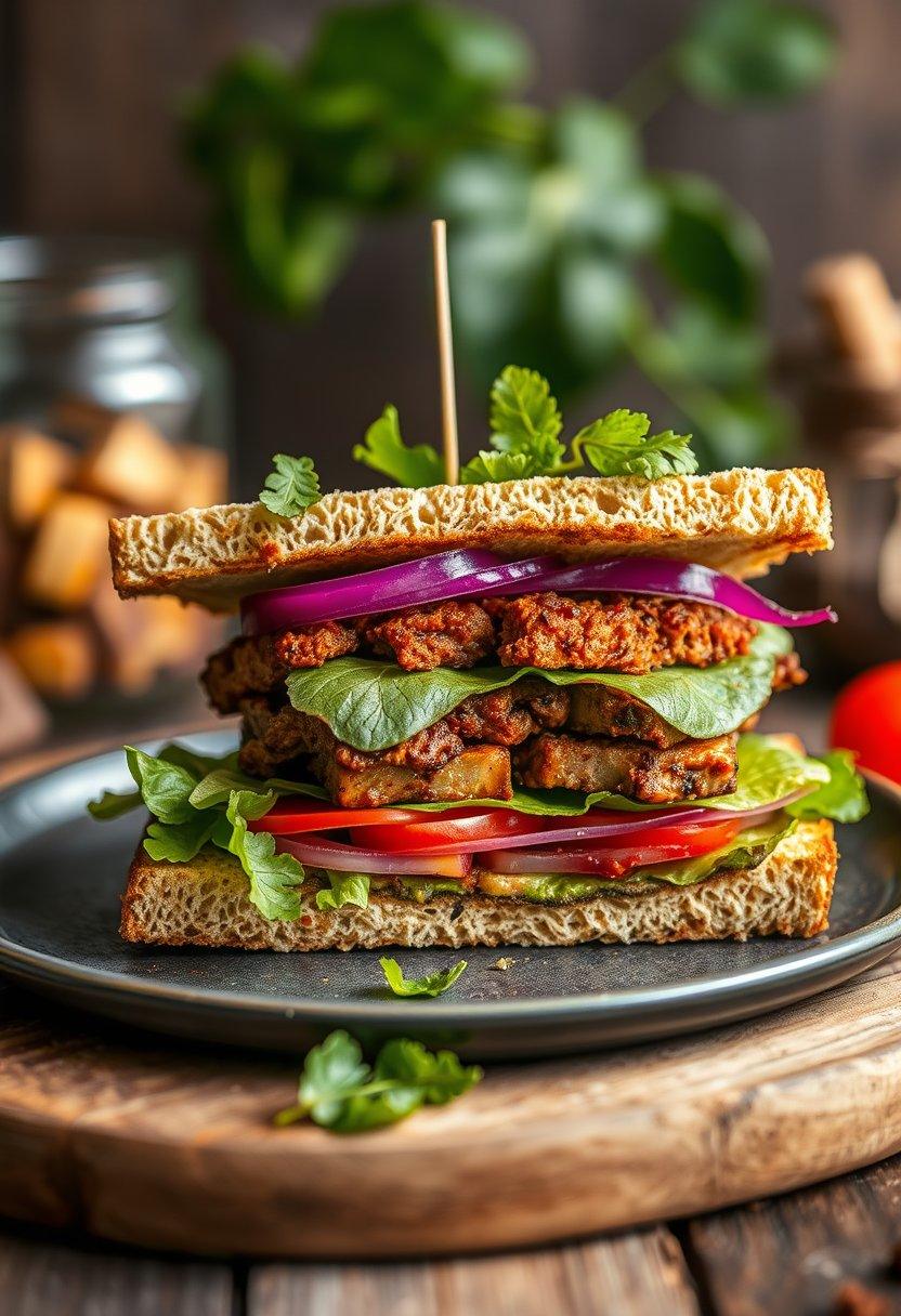 Tempeh "BLT"