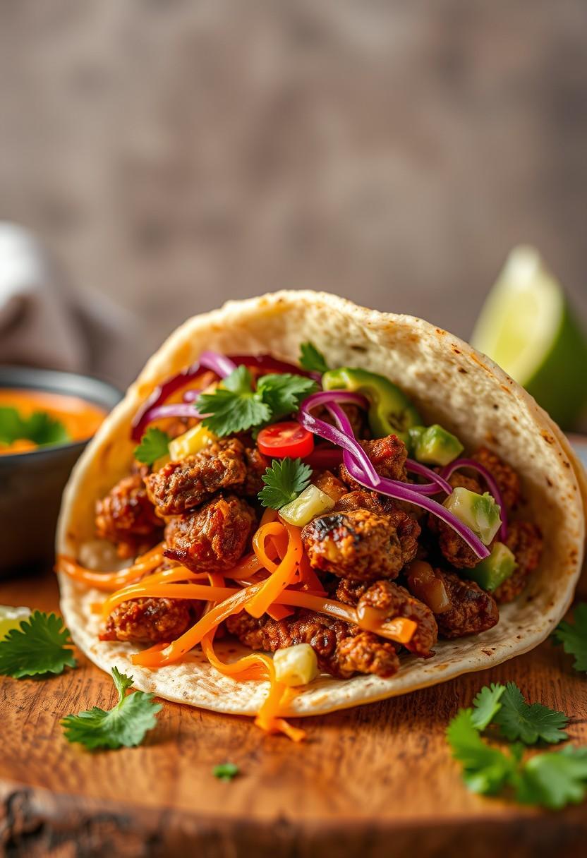 Tempeh Taco "Meat"