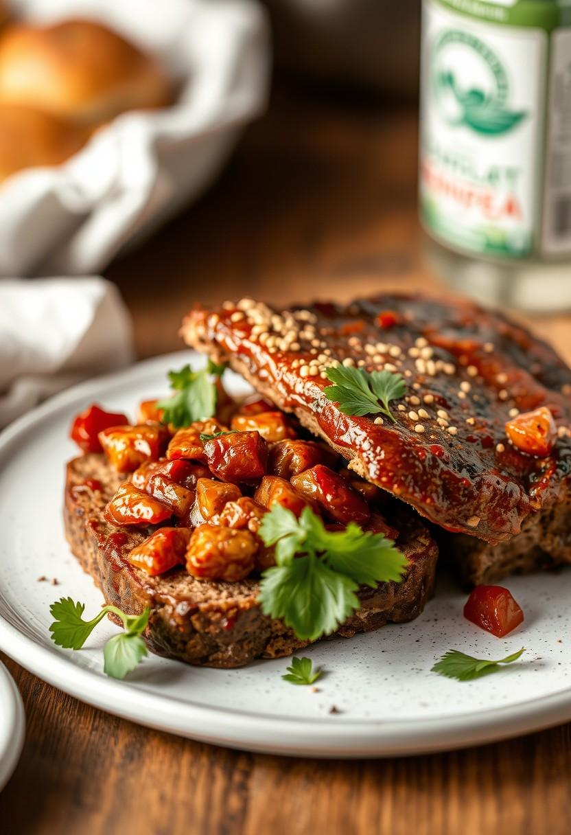 Tempeh and BBQ Loaf