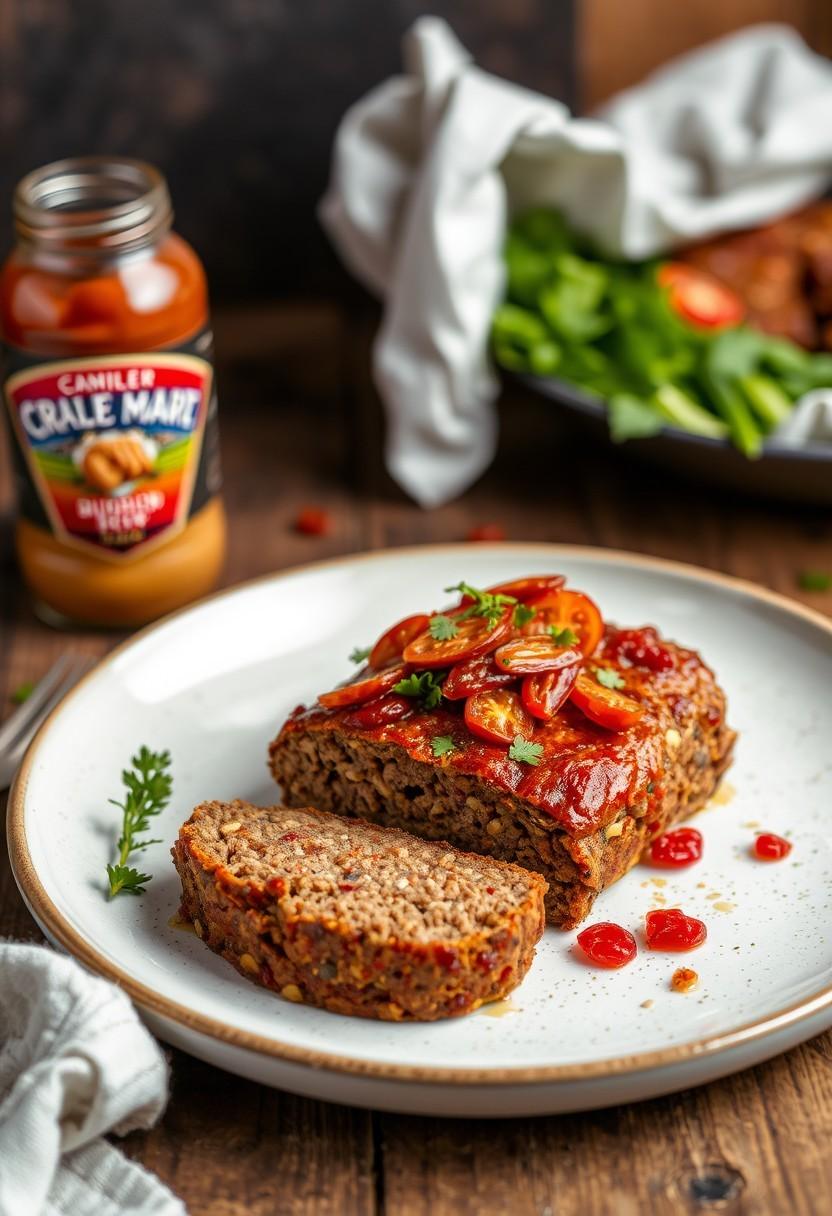 Tempeh and Sun-Dried Tomato Meatloaf